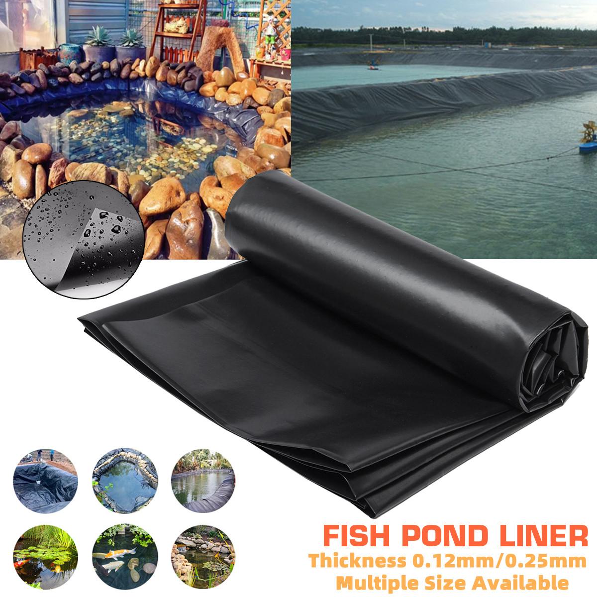 Home Improvement Mall - 厚手のHDPE防水膜、頑丈な強化池用ライナー（魚池、庭園、養殖プール用）