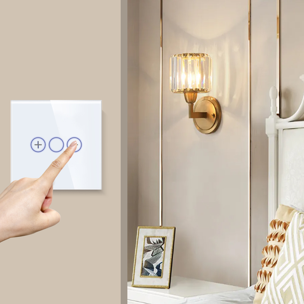 タウオア EU タッチディマースイッチ 4色 クリスタルガラ - Home Improvement Expo のレビューと価格