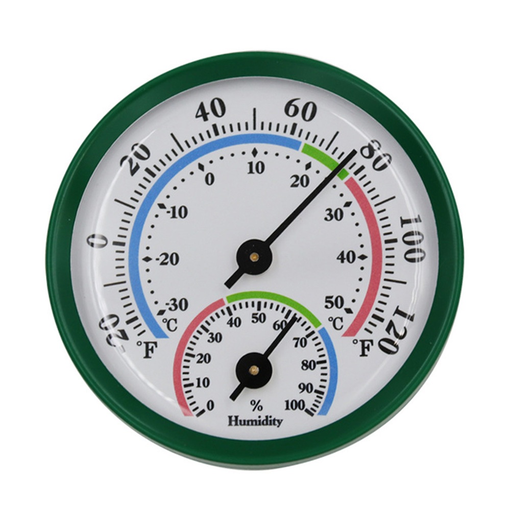 1 個アルミ温度計湿度計 57x57x13mm リアルタイム - Home Improvement Tool Time のレビューと価格