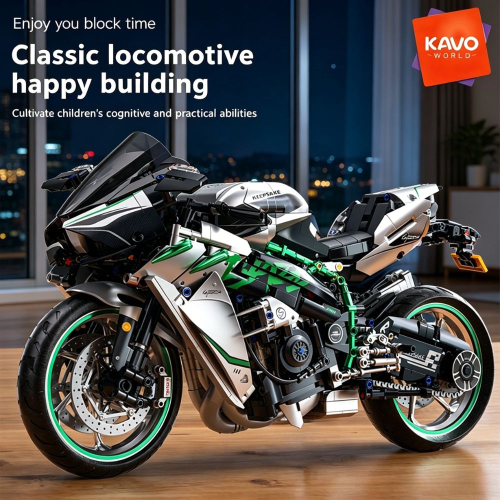 KAVOWORLD 1:5 クラシック機関車バイク組み立てブ - Home Improvement Expo のレビューと価格