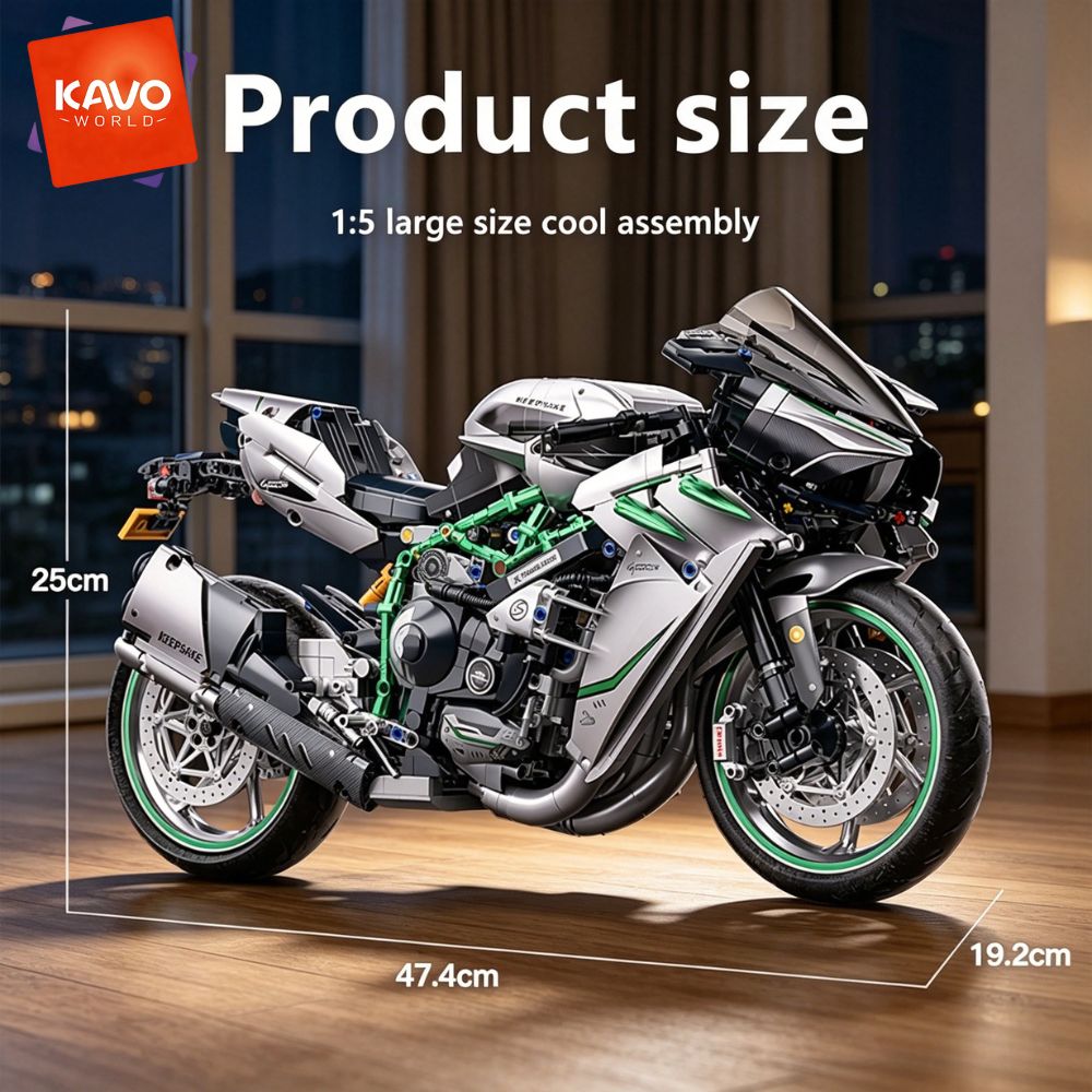 KAVOWORLD 1:5 クラシック機関車バイク組み立てブ - Home Improvement Expo のレビューと価格