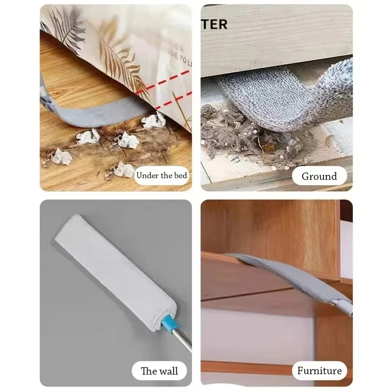 伸縮式ロングハンドルほうき家庭用ブラインドダストマイクロファ - Home Improvement Mall のレビューと価格