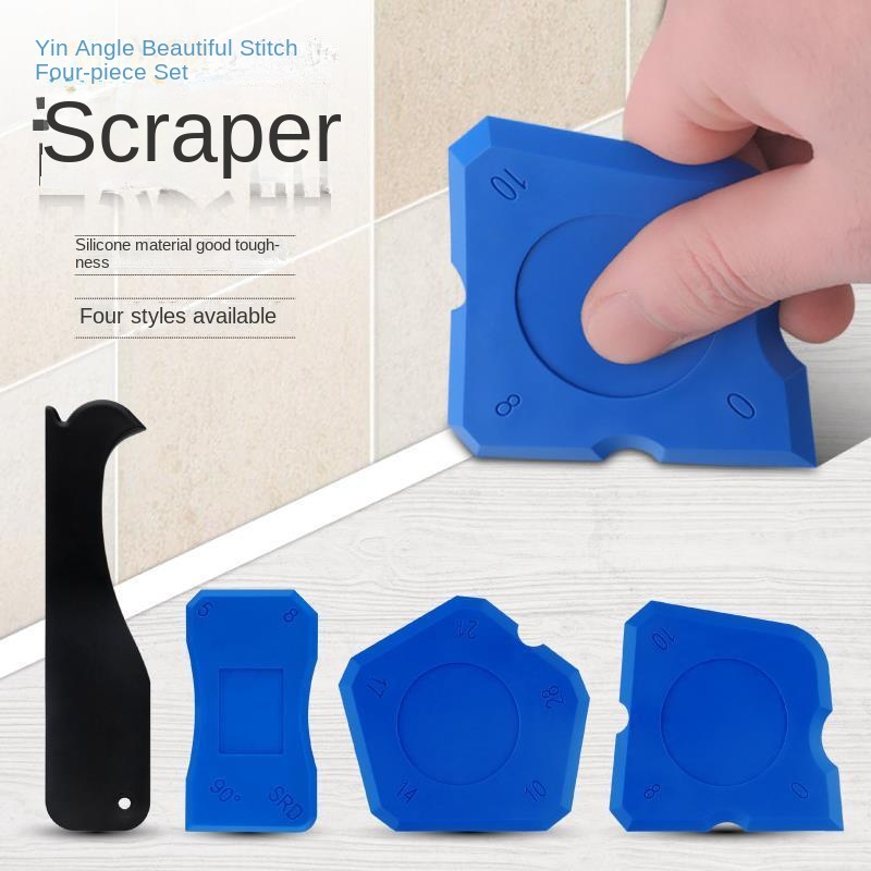4 ピースシリコンコーキングツールセットプロフェッショナルシ - Home Improvement Mall のレビューと価格