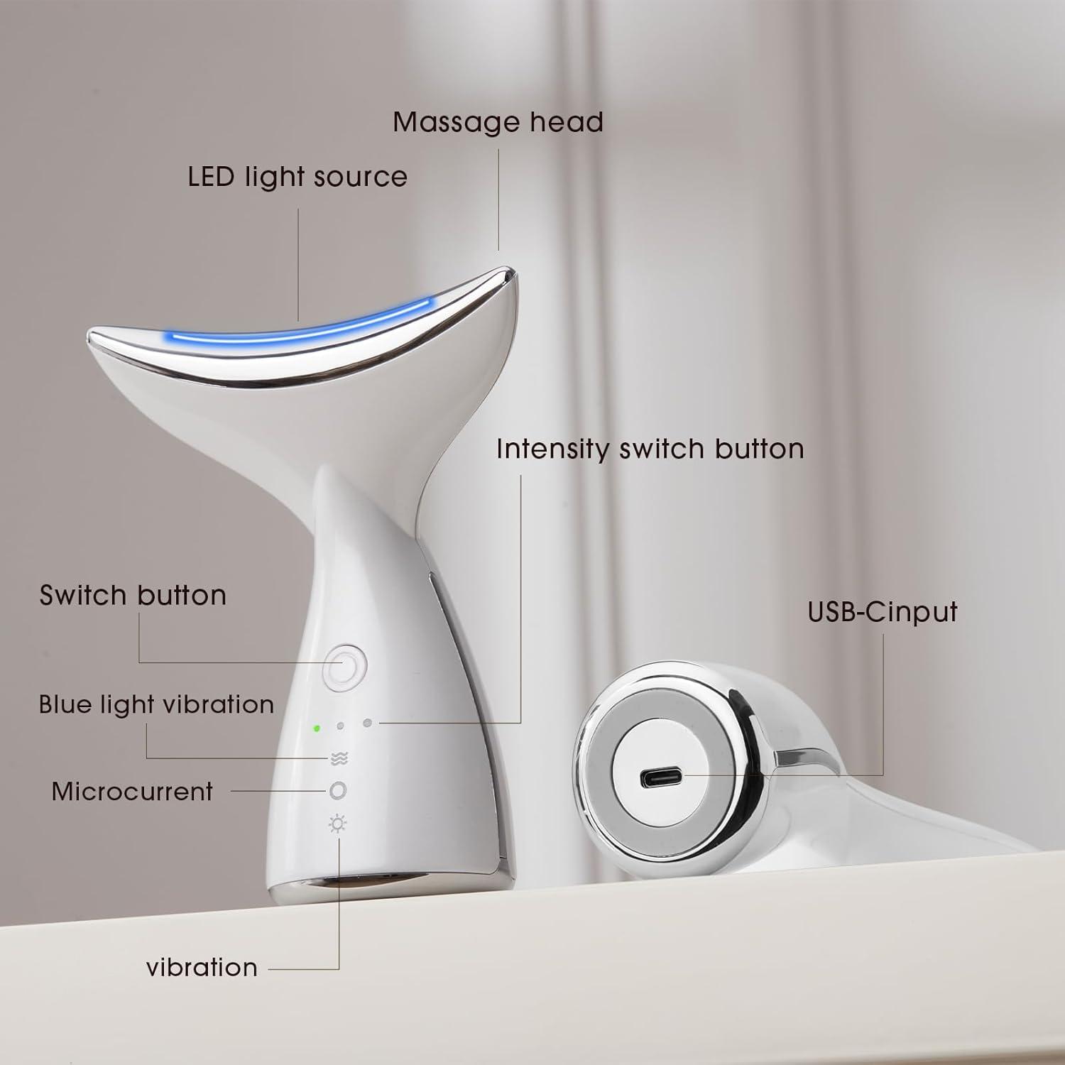 EMS美顔器 ネックケア リフティングマッサージャー 肌引き - Home Improvement Expo のレビューと価格