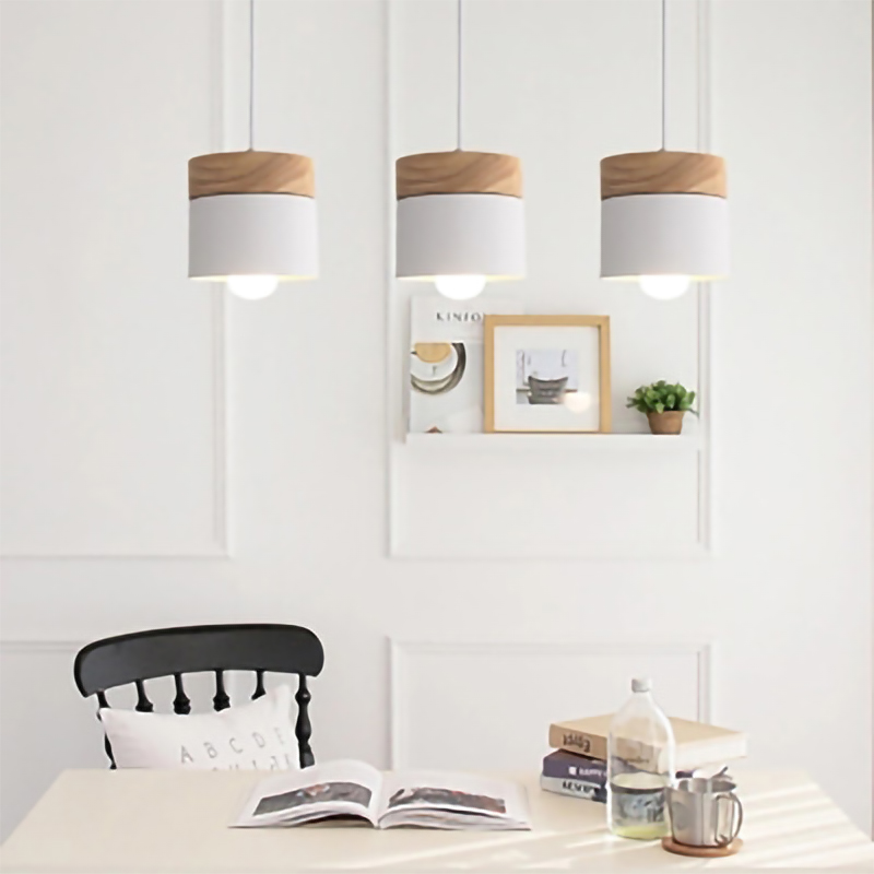 北欧シンプル LED E27 ペンダントライトモダンマカロン - Home Improvement Expo のレビューと価格